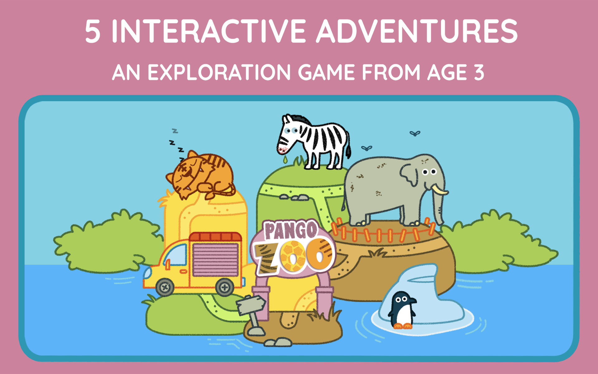 Pango Zoo - Animal Care - Explore, feed and help animals in a